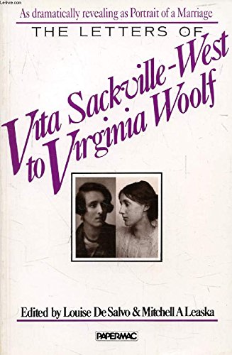 9780333399019: The Letters of Vita Sackville-West to Virginia Woolf