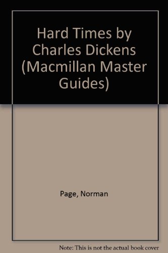 Imagen de archivo de "Hard Times" by Charles Dickens (Macmillan Master Guides) a la venta por AwesomeBooks