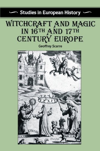 Beispielbild fr Witchcraft and Magic in 16th and 17th Century Europe zum Verkauf von Better World Books