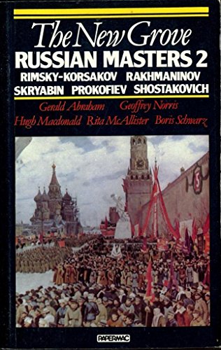 Stock image for The New Grove Russian Masters 2 (New Grove Composer Biography Series) for sale by Goldstone Books