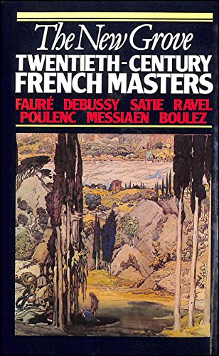 Beispielbild fr Twentieth Century French Masters (New Grove Composer Biography S.) zum Verkauf von WorldofBooks