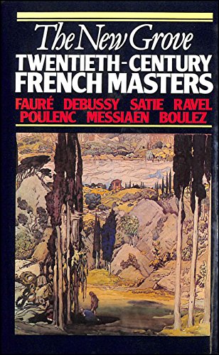 9780333402399: Twentieth Century French Masters (New Grove Composer Biography S.)