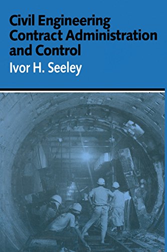 Beispielbild fr Civil Engineering Contract Administration and Control (Building & Surveying Series) zum Verkauf von WorldofBooks