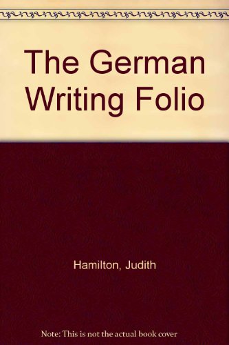 Imagen de archivo de The German Writing Folio a la venta por Anybook.com
