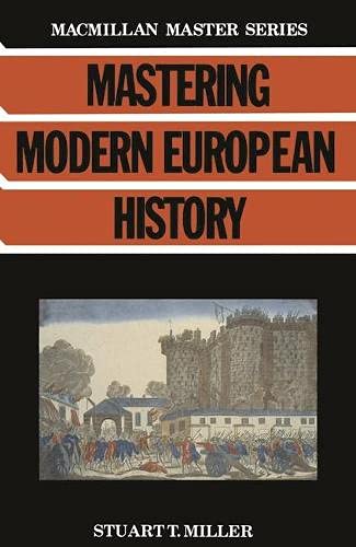 Beispielbild fr Mastering Modern European History (Macmillan Master Series) zum Verkauf von Wonder Book