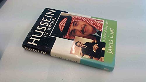 9780333412725: Hussein of Jordan: A political biography