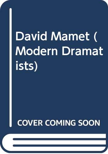 Stock image for David Mamet for sale by Better World Books