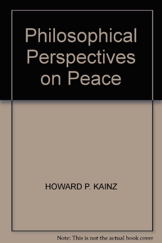 9780333416068: Philosophical Perspectives on Peace