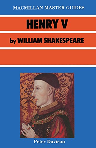 Stock image for Henry V by William Shakespeare (Master Guides) for sale by WorldofBooks