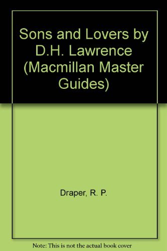 9780333416747: "Sons and Lovers" by D.H. Lawrence (Macmillan Master Guides)