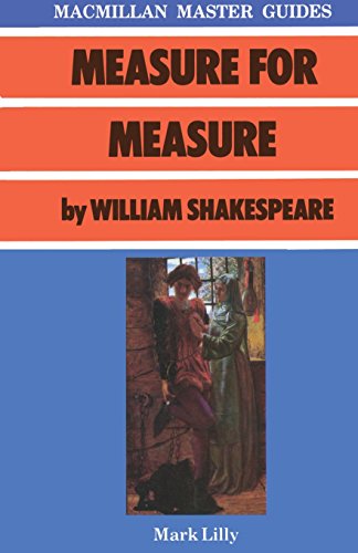 Imagen de archivo de Measure for Measure by William Shakespeare (Master Guides) a la venta por WorldofBooks