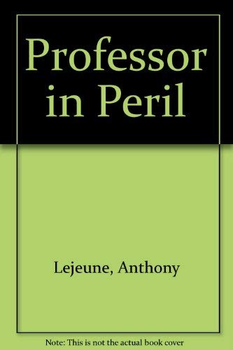 9780333417898: Professor in Peril