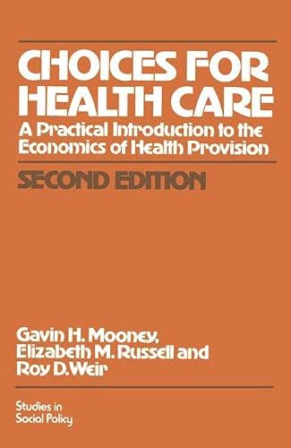 Stock image for Choices for Health Care (Studies in Social Policy) for sale by Goldstone Books