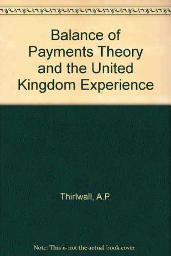 Beispielbild fr Balance of Payments Theory and the United Kingdom Experience zum Verkauf von medimops