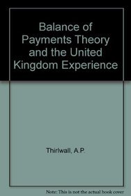 Beispielbild fr Balance of Payments Theory and the United Kingdom Experience zum Verkauf von Anybook.com