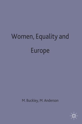 9780333424131: Women, Equality and Europe