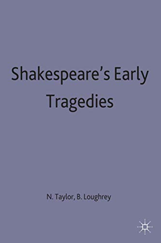 Stock image for Shakespeare's Early Tragedies: 87 (Casebooks Series) for sale by WorldofBooks