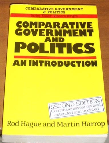 9780333425374: Comparative Government and Politics: An Introduction