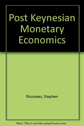 9780333427484: Post Keynesian Monetary Economics