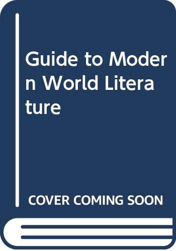 9780333427941: Guide to Modern World Literature