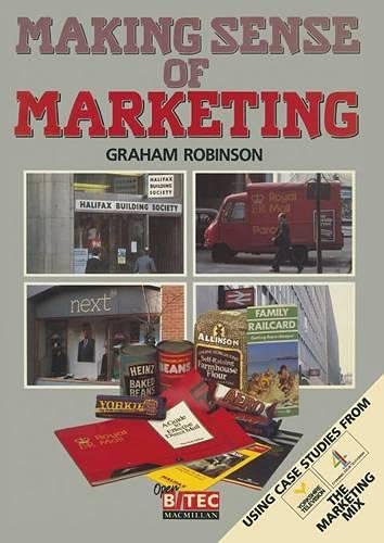 Imagen de archivo de Making Sense of Marketing a la venta por AwesomeBooks