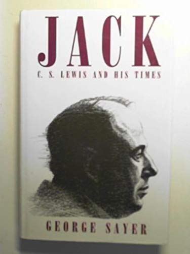 9780333433621: Jack: C.S.Lewis and His Times