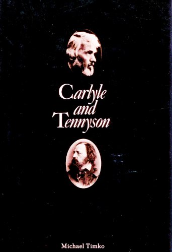 Imagen de archivo de Carlyle and Tennyson a la venta por Better World Books Ltd