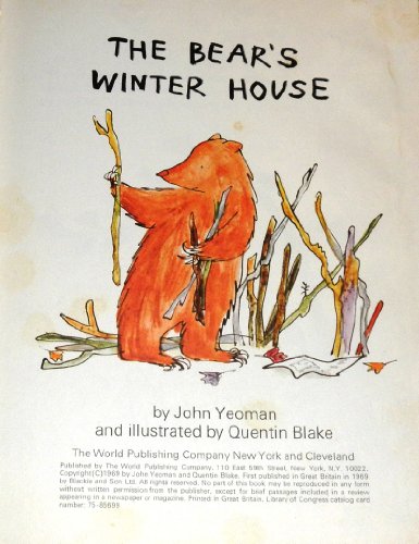 Beispielbild fr The Bear's Winter House zum Verkauf von WorldofBooks