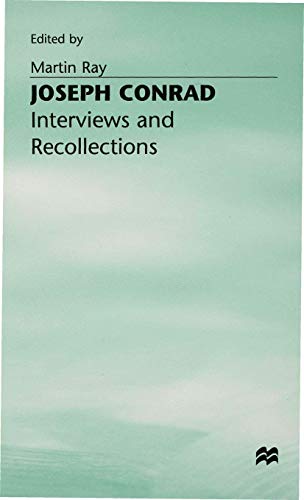 Beispielbild fr Joseph Conrad : Interviews and Recollections zum Verkauf von PsychoBabel & Skoob Books