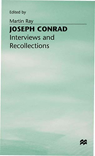 Stock image for Joseph Conrad : Interviews and Recollections for sale by PsychoBabel & Skoob Books