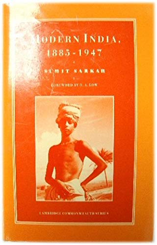 9780333438053: Modern India, 1885-1947 (Cambridge Commonwealth Series)