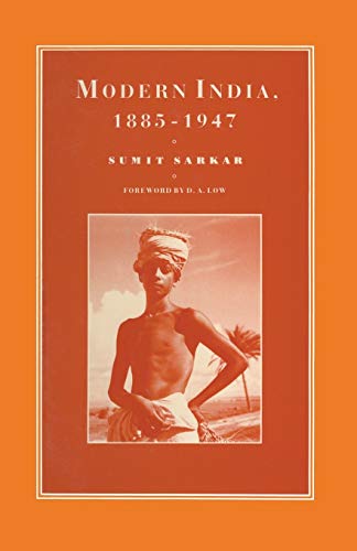 9780333438060: Modern India 1885–1947 (Cambridge Commonwealth Series)