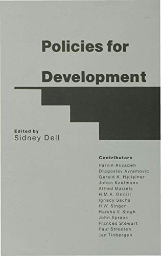 Policies for Development: Essays in Honour of Gamani Corea