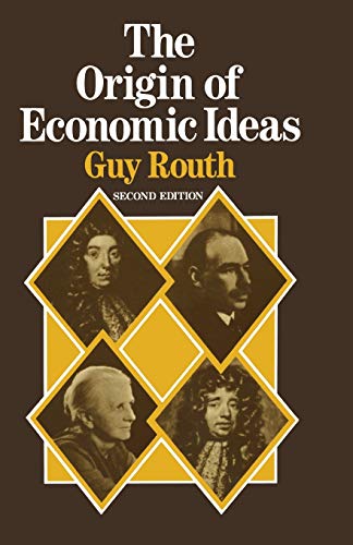 Imagen de archivo de The Origin of Economic Ideas a la venta por WorldofBooks