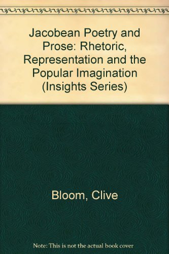 Jacobean Poetry and Prose (9780333443941) by Clive Bloom