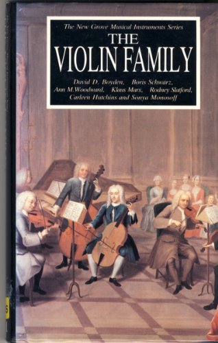 9780333444511: Violin Family (The New Grove musical instruments series)