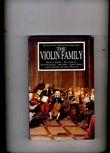 Beispielbild fr Violin Family (The New Grove musical instruments series) zum Verkauf von Reuseabook