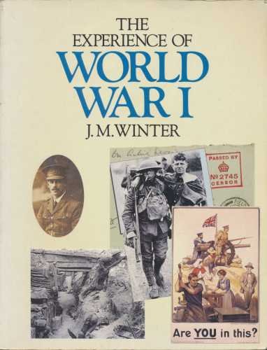 Beispielbild fr The Experience Of World War I zum Verkauf von AwesomeBooks