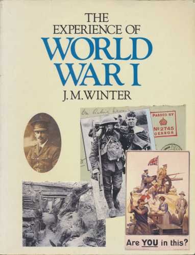 9780333446140: The Experience of World War I