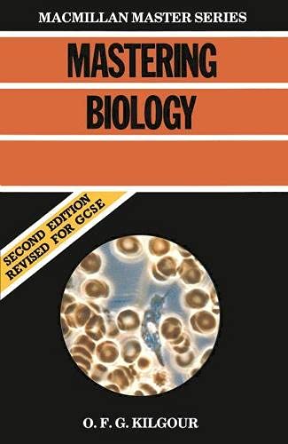 Beispielbild fr Mastering Biology (Macmillan Master Series (Science)) zum Verkauf von WorldofBooks
