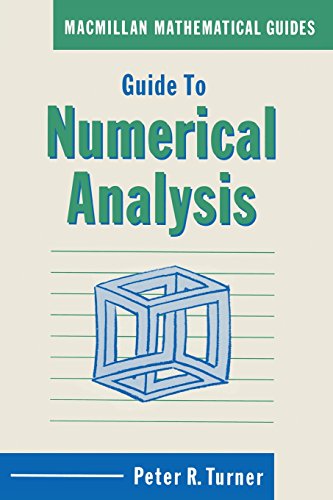 Imagen de archivo de Guide to Numerical Analysis (Mathematical Guides) a la venta por WorldofBooks
