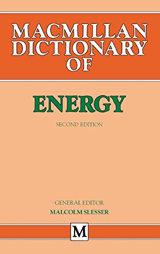 Beispielbild fr Dictionary of Energy (Dictionary Series) zum Verkauf von Reuseabook