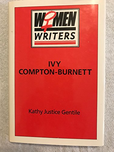 9780333456088: Ivy Compton-Burnett (Women writers)