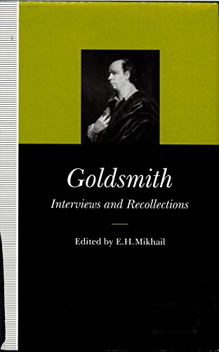 Stock image for Goldsmith: Interviews and recollections (Interviews & Recollections) for sale by Phatpocket Limited