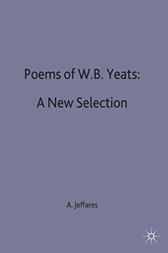 9780333456613: Poems of W.B. Yeats: A New Selection