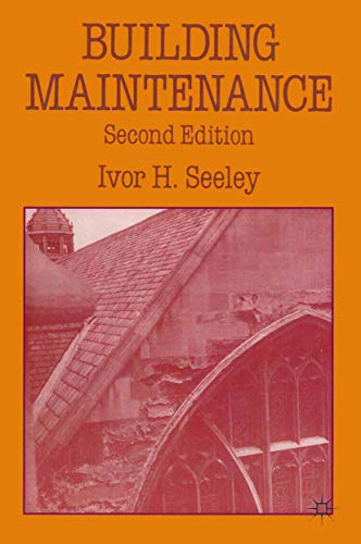 Imagen de archivo de Building Maintenance: 16 (Building and Surveying Series) a la venta por WorldofBooks