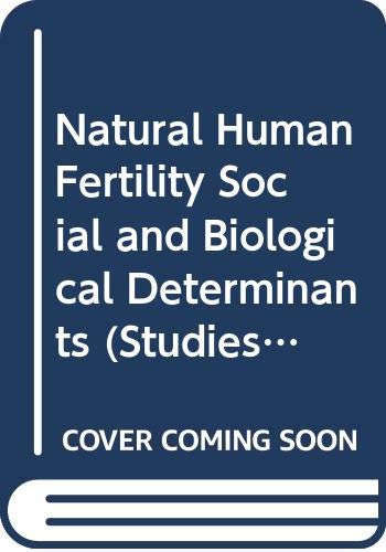 Imagen de archivo de Natural Human Fertility Social and Biological Determinants a la venta por Great Matter Books