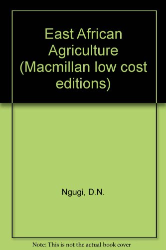 9780333458372: East African Agriculture Lce