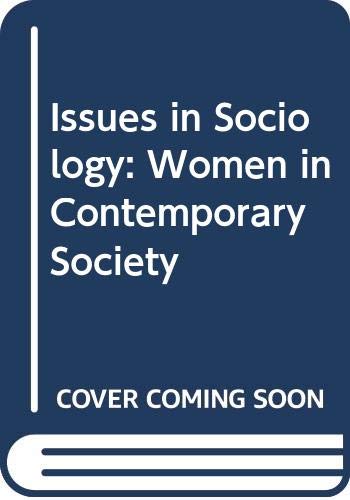 9780333461310: Women in Contemporary Society (Issues in Sociology series)