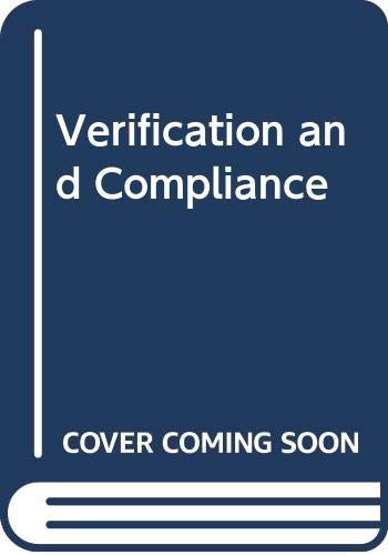 Stock image for Verification and Compliance: A Problem-Solving Approach for sale by Ground Zero Books, Ltd.